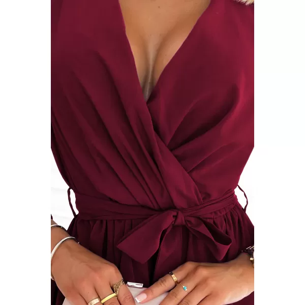  Rochie NUMOCO BINDY A339-3 BURGUNDIA 