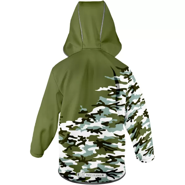  Jachetă izolată softshell pentru copii WAMU MASKÁČ KAKI 
