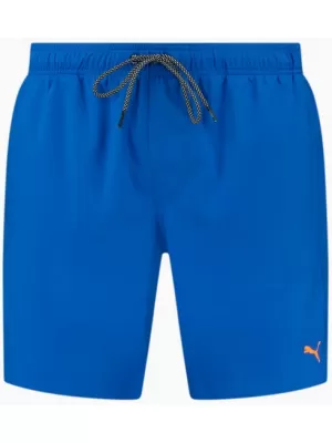 Pantaloni scurți pentru bărbați PUMA SWIM MEN MEDIUM LENGTH SWIM SHORTS 1P 907660-20 ALBASTRU