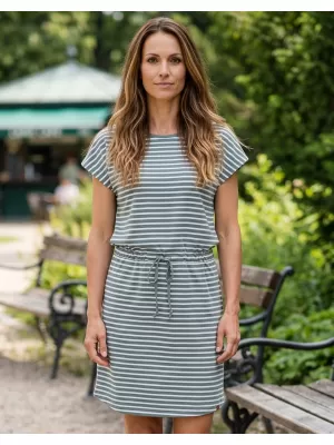 Rochie SAM 73 SAGITTA WZ 823 GRI VERZUI