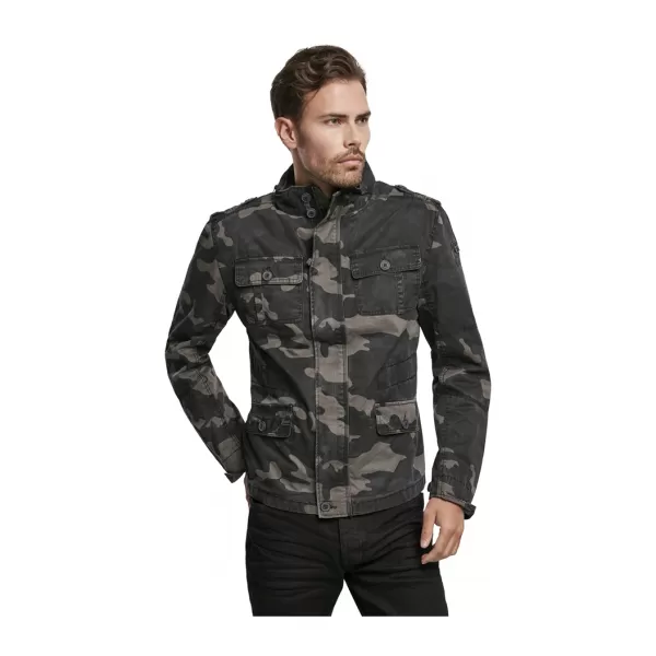  Sacou BRANDIT BRITANNIA CAMUFLAJ ÎNTUNECAT 