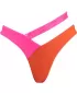 Costum de baie PUMA SWIM WOMEN COLOURBLOCK V-SHAPE BRIEF 1P 938071-01 MARO