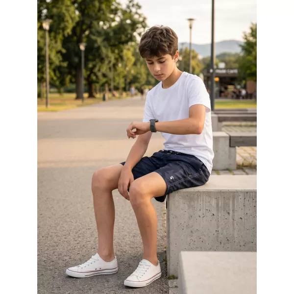  Pantaloni scurți pentru copii SAM 73 SANJEEV KS 506 ALBASTRU ÎNCHIS 