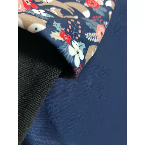  Jachetă izolată softshell pentru copii WAMU LIŠKY ALBASTRU ÎNCHIS 