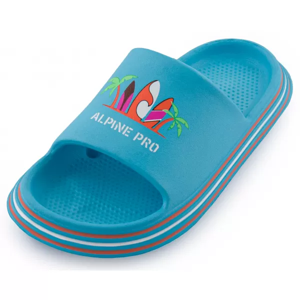  Papuci ALPINE PRO LARINO KBTA375 ALBASTRU DESCHIS 
