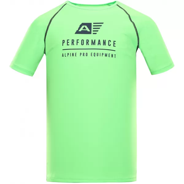  Cămașa funcțională a bărbaților ALPINE PRO PANTHER MTSA828 VERDE 