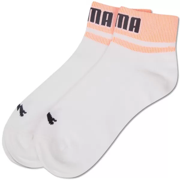  Șosete PUMA UNISEX NEW HERITAGE QUARTER 2P 938021-01 ALB 