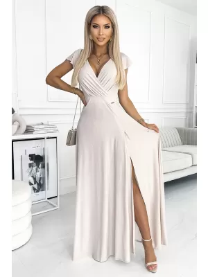 Rochie NUMOCO CRYSTAL A411-4 ALB