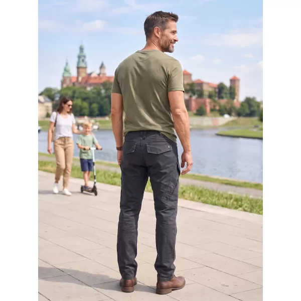  Pantaloni BRANDIT ADVEN SLIM FIT NEGRU 