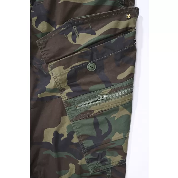  Pantaloni BRANDIT ADVEN SLIM FIT PĂDURE 