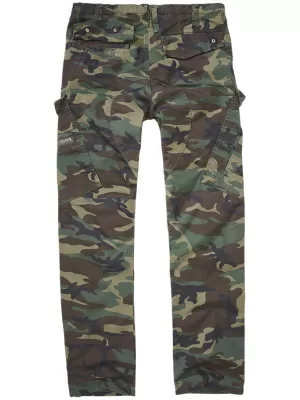 Pantaloni BRANDIT ADVEN SLIM FIT PĂDURE