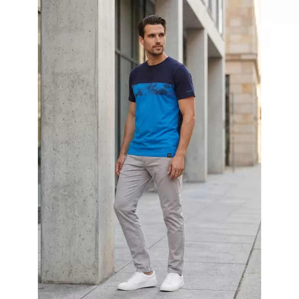  Tricou pentru bărbați SAM 73 CETUS MT 821 ALBASTRU STRĂLUCITOR 