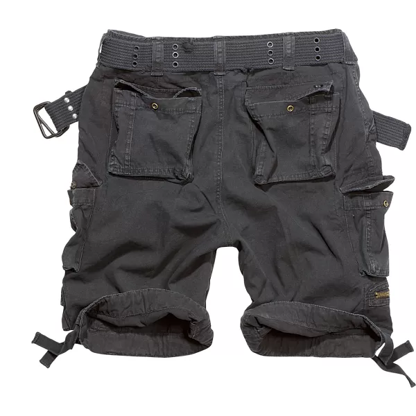  Pantaloni scurţi BRANDIT SAVAGE VINTAGE CARGO NEGRU 