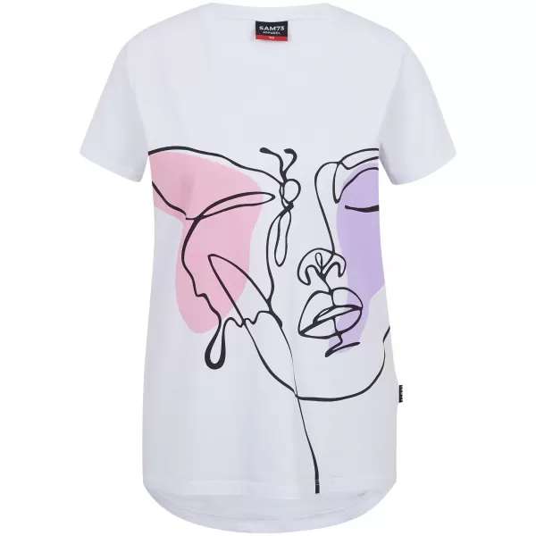  Tricou de damă SAM 73 MUSCA WT 884 ALB 