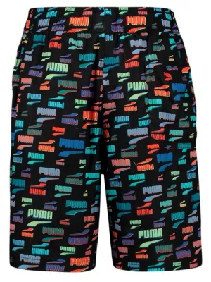 Pantaloni scurți pentru bărbați PUMA SWIM UNISEX LOOSE FIT SHORTS 1P 938055-01 NEGRU