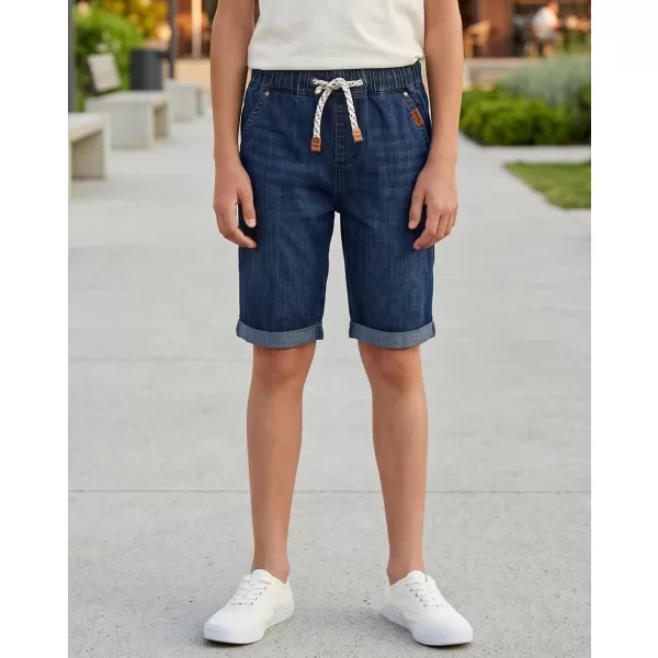  Pantaloni scurți pentru copii SAM 73 ROBERT KS 500 DENIM ÎNCHIS LA CULOARE 