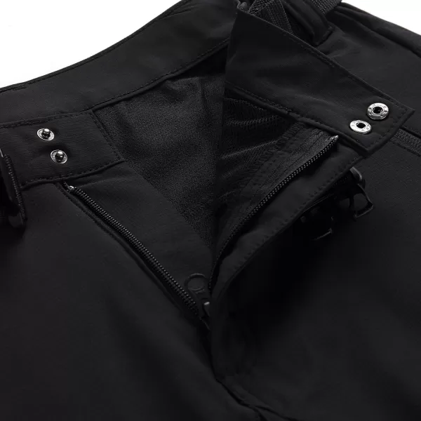  Pantaloni ALPINE PRO NUTT MPAA630 NEGRU 