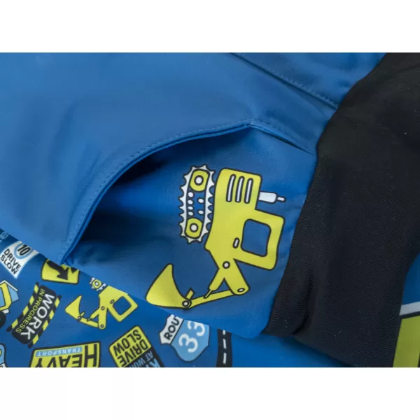  Pantaloni de softshell pentru bebeluși izolați WAMU BAGR ALBASTRU 