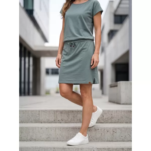 Rochie SAM 73 NORMA WZ 822 GRI VERZUI 