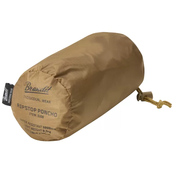  Pancota de ploaie Poncho BRANDIT RIPSTOP BD3169 SANDY 