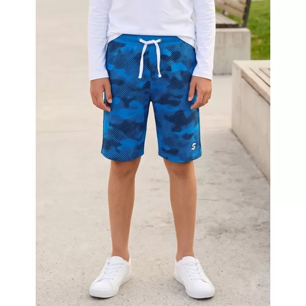  Pantaloni scurți pentru copii SAM 73 JEREM KS 503 ALBASTRU STRĂLUCITOR 
