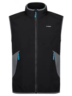 Vestă softshell pentru bărbați LOAP URYLON SFM2305 NEGRU/GRI