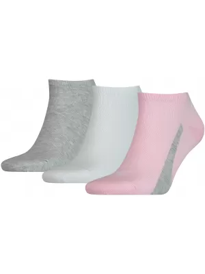 Șosete PUMA UNISEX LIFESTYLE SNEAKERS 3P 90795104 ROZ DE BAZĂ