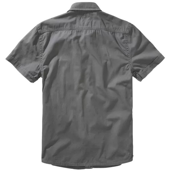  Cămaşă BRANDIT VINTAGE KRÁTKÝ RUKÁV BD4024 CARBON 