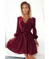 Rochie NUMOCO BINDY A339-3 BURGUNDIA