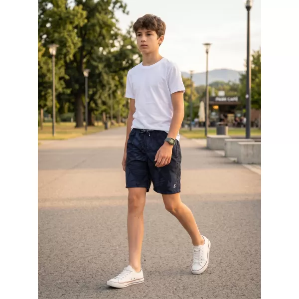  Pantaloni scurți pentru copii SAM 73 SANJEEV KS 506 ALBASTRU ÎNCHIS 