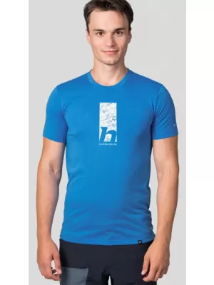 Tricou pentru bărbați HANNAH BINE ALBASTRU STRĂLUCITOR II