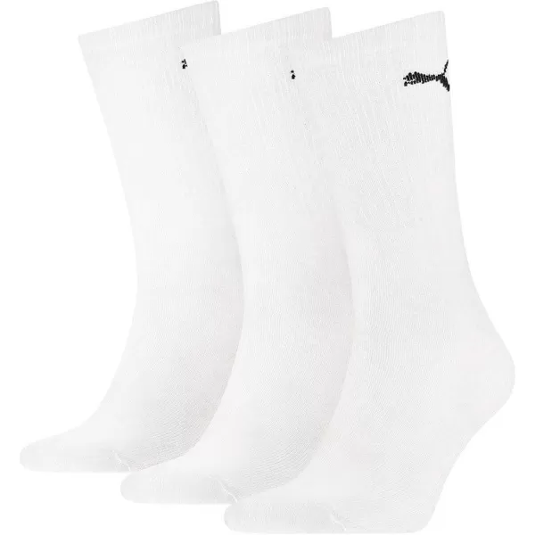  Șosete PUMA CREW SOCK 3P 88035502 ALB 