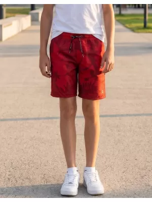 Pantaloni scurți pentru copii SAM 73 SANJEEV KS 506 ROŞU