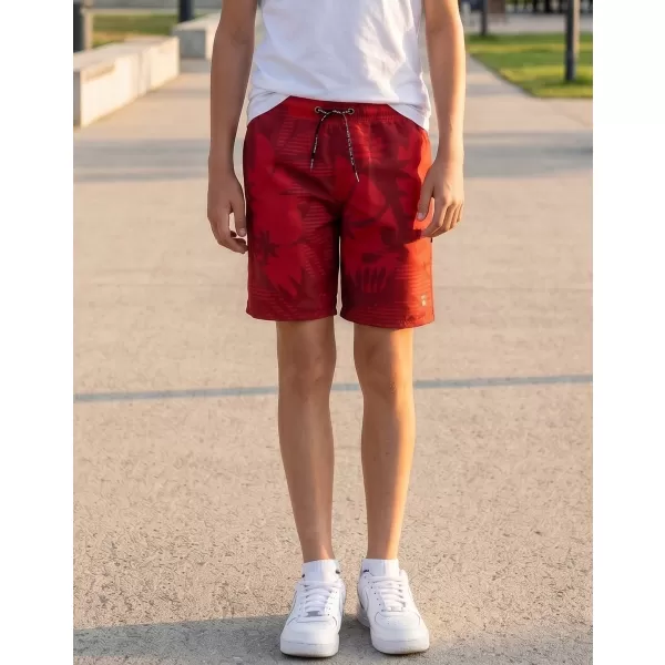  Pantaloni scurți pentru copii SAM 73 SANJEEV KS 506 ROŞU 