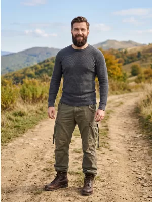 Pantaloni BRANDIT M-65 VINTAGE MĂSLIN