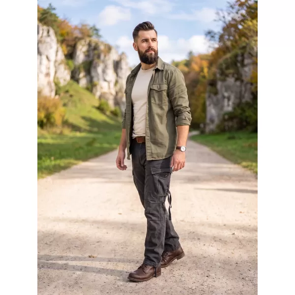  Pantaloni BRANDIT M-65 VINTAGE NEGRU 
