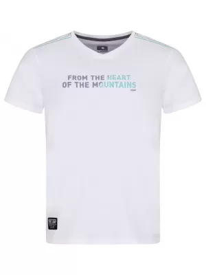 Tricou pentru bărbați LOAP ALPRON CLM2311 ALB