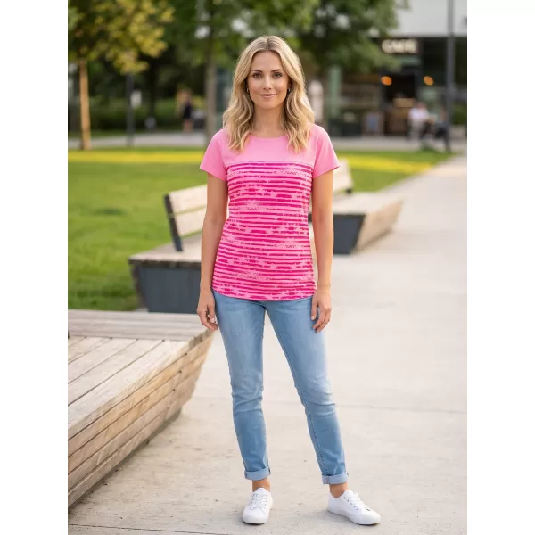  Tricou pentru femei LOAP ABRASKA CLW2339 ROZ 