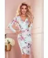 Rochie NUMOCO A387-1 FLORI ALBASTRE