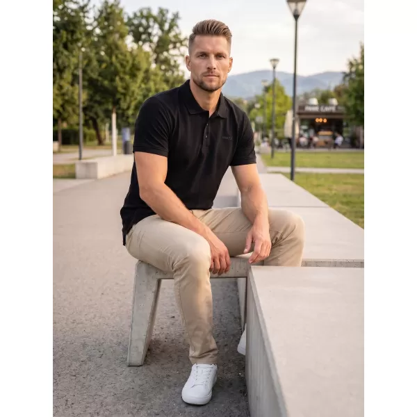  Tricou pentru bărbați SAM 73 CHRYZ MT 822 NEGRU 
