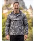 Sacou BRANDIT PŘES HLAVU BD3162 CAMUFLAJ GRI