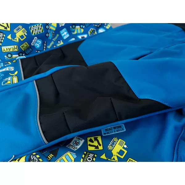  Pantaloni de softshell pentru bebeluși izolați WAMU BAGR ALBASTRU 