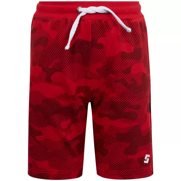  Pantaloni scurți pentru copii SAM 73 JEREM KS 503 ROŞU 