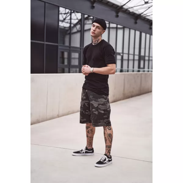  Pantaloni scurţi BRANDIT BDU RIPSTOP BD2019 CAMUFLAJ ÎNTUNECAT 