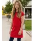 Rochie de fetiță SAM 73 LAWRENCE KZ 502 ROŞU