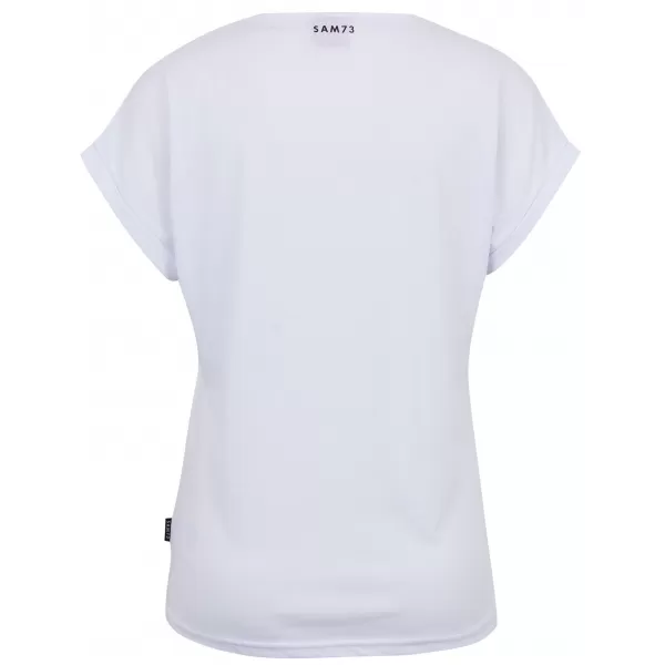  Tricou de damă SAM 73 DORADO WT 886 ALB 