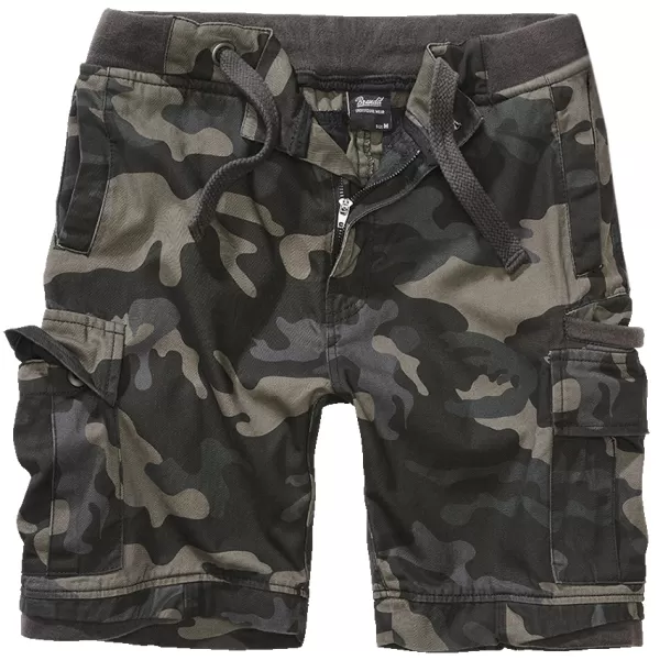  Pantaloni scurţi BRANDIT PACKHAM VINTAGE BD2023 CAMUFLAJ ÎNTUNECAT 