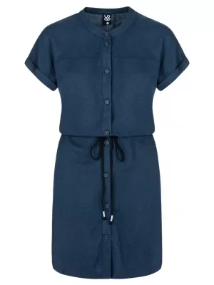 Rochie LOAP NELLA CLW2392 ALBASTRU ÎNCHIS