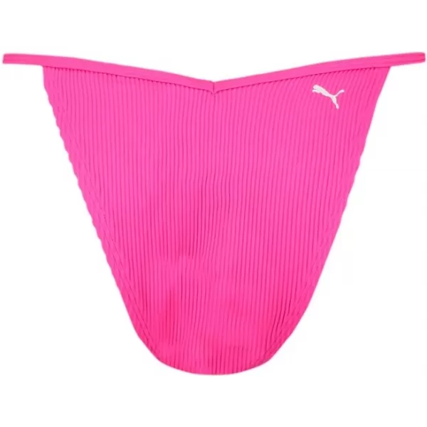  Costum de baie PUMA SWIM WOMEN RIBBED TANGA 1P 938068-02 ROZ 