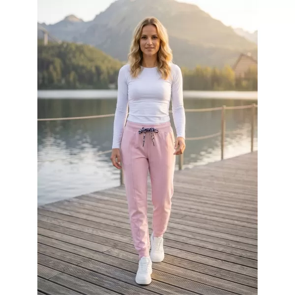  Pantaloni de trening pentru femei SAM 73 AMETYST WK 794 ROZ DESCHIS 